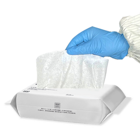 Square Cellulose Wipers Manufacturer - High Quality Non-Woven Fabric Pop Bag Low Lint for Delicate Task Cleaning