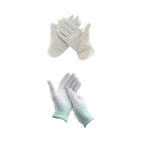 Anti-Static Nylon Gloves Manufacturer - Durable Coated Protective Breathable for Electronics Factory Workshop
