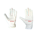Microfiber Gloves Manufacturer - High Quality White Polyester Latex-free Powder-free Carbon Fiber Dust-Free Thin for Jewelry