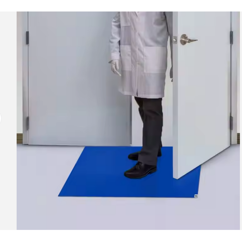 Disposable Sticky Mat Manufacturer - Factory Direct Baichen 30-Layer Blue Cleanroom Tacky for Lab