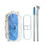 ESD Microfiber Mop Manufacturer - Replaceable Anti-Static for Clean Room Floor Cleaning ESD Cleanroom Safety Product
