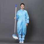 ESD Coverall Workwear Manufacturer - Reusable Antistatic Food Factory Industry Electronics Uniform Dust Free