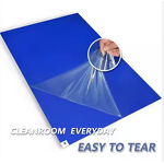 ESD Sticky Mat Manufacturer - Cleanroom Blue/White 30 Sheets Adhesive Matting Dirt Removal Safety Product