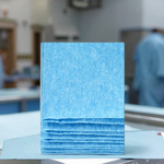 Industrial Cleaning Paper Roll Manufacturer - Blue Absorbent Nonwoven for Workshop Cleanroom Heavy-Duty Oil Removal Automotive