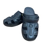 ESD Slipper Manufacturer - Comfortable Black SPU Unisex Wear-Resistant Dust-Free Workshop Work Shoes