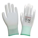Protective Gloves Manufacturer - Breathable Anti-Static Nylon Coated Wear-Resistant for Electronics Garden Factory Workshop