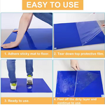Disposable Sticky Mat Manufacturer - Factory Direct Baichen 30-Layer Blue Cleanroom Tacky for Lab