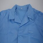 ESD Cleanroom Coverall Manufacturer - Reusable Waterproof Lint-Free Zipper Antistatic Dust-Proof
