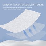 Nonwoven Wipers Manufacturer - 0606 Multi-Purpose White Lint-Free Polyester for Cleanroom Dry Wipes