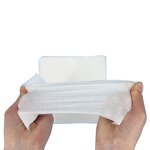 Industrial Cleanroom Wipes Manufacturer - 0604 Cellulose Polyester Lint Free Nonwoven 10cmx10cm 53gsm
