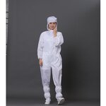 Disposable ESD Smock Gown Manufacturer - Wholesale China Supplier's Cleanroom Working Jacket Pants