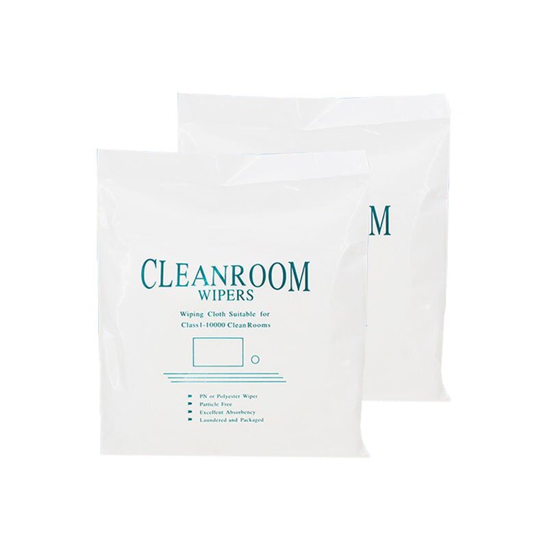 Industrial Wipes Manufacturer - Free Soft Ultrasonic Cutting Dustless Eco-Friendly White Cloth Square 15x15cm