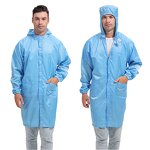 ESD Lab Coat Manufacturer - Lightweight Anti-Static for Cleanroom & Manufacturing Facilities Safety Clothing