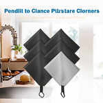 Lens Cleaner Wipes Manufacturer - High Quality Microfiber Square for Glasses Phone Screen Kitchen Use