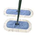 ESD Microfiber Mop Manufacturer - Anti-Static with Aluminum Alloy Handle Washable Cloth for Electronics Cleanroom
