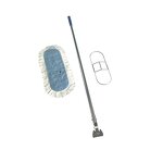Cleanroom Mop Manufacturer - Lightweight Microfiber Handle Static-Free Eco-Friendly Non-Vacuum Washable for Pharma Lab