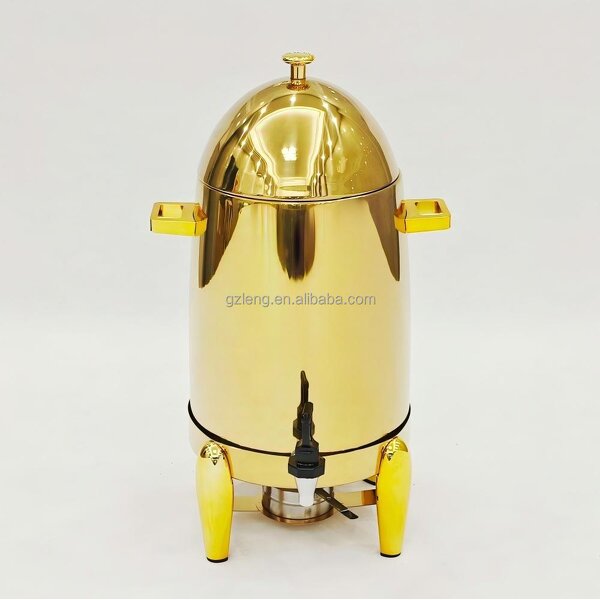 Beverage Dispenser Manufacturer - Hotel Banquet Stainless Steel Coffee Tea Economic Juice Chafing Dish for Catering Fuel Heating