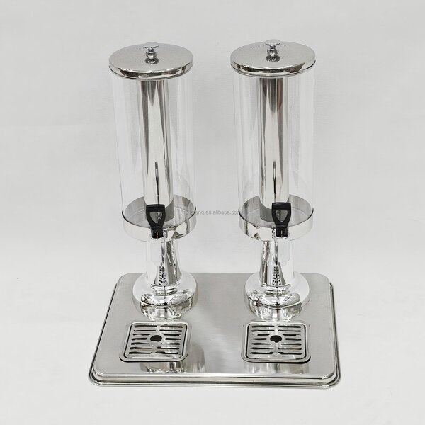 Drink Dispenser Manufacturer - Restaurants Hotels Commercial Large Capacity 6L Stainless Steel Fruit Juice Beverage Serving Equipment