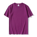 Unisex Plain T-Shirts Manufacturer - 220 GSM 100% Cotton Solid Color Man and Woman