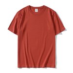Unisex Plain T-Shirts Manufacturer - 220 GSM 100% Cotton Solid Color Man and Woman