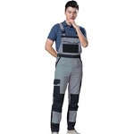 Industrial Safety Bib Pants Manufacturer - Factory New Design Workwear Uniform Overalls Cargo Work Pants for Men