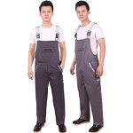 Men's Bib Overalls Manufacturer - Factory Wholesale T/C Twill Cargo Multi Pockets Uniform Suit Coveralls Safety Working Wear