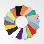 Casual T-Shirt Manufacturer - Wholesale 95% Cotton 5% Spandex 185gsm Short Sleeve Custom Plain for Man and Woman