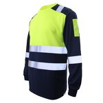 High Visibility Work Jacket Manufacturer - M Size Customizable Yellow Reflective Polyester Water Proof with Custom Logo