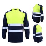 High Visibility Work Jacket Manufacturer - M Size Customizable Yellow Reflective Polyester Water Proof with Custom Logo
