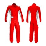 Go Kart Coverall Manufacturer - OM-2 Race Wear Waterproof Polyester Jumpsuit for Adult and Kid Custom With Sublimation