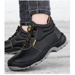 Steel Toe Safety Shoes Manufacturer - Labor Anti-Smashing Anti-Piercing Protective Work Industrial Construction 1088