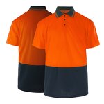 Hi Vis Reflective Polo Shirt Manufacturer - Short Sleeve Safety Clothing for Enhanced Visibility FG-18S