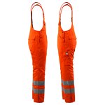 Bib Pants Overalls Manufacturer - Multiple Pockets Function Man Orange Trousers Mechanic