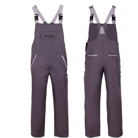 Men's Bib Overalls Manufacturer - Factory Wholesale T/C Twill Cargo Multi Pockets Uniform Suit Coveralls Safety Working Wear