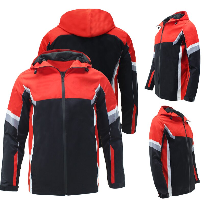Men's Outdoor Jacket Manufacturer - High Quality Custom Logo Autumn Versatile Waterproof Windbreaker Hooded for Camping Hiking