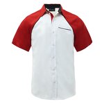 Men's Short Sleeve Work Shirts Manufacturer - Factory Direct Custom Polyester Quick Dry Casual Mechanic Clothing