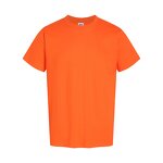 Cotton T-Shirt Manufacturer - Wholesale 200gsm Custom Printed Plain Knitted Fabric with Casual Short Sleeves