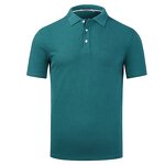 Men's Polo Shirts Manufacturer - Custom Logo Printed Short Sleeve 210GSM 100% Cotton Sports with Collar