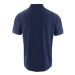 Men's Polo Shirt Manufacturer - 100% Polyester Knitted Short Sleeve Fine Pique Fabric Breathable Fitness Logo Print Unisex