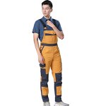 Industrial Safety Bib Pants Manufacturer - Factory New Design Workwear Uniform Overalls Cargo Work Pants for Men