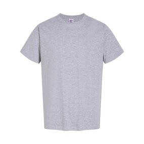 Cotton T-Shirt Manufacturer - Wholesale 200gsm Custom Printed Plain Knitted Fabric with Casual Short Sleeves