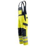 Reflective Bib Pants Manufacturer - Factory Price Split Worker Wear Safety High Visibility Ski Men Suspenders