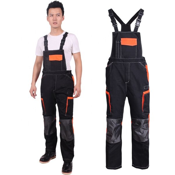 Men's Workwear Overalls Manufacturer - Factory Sale Suspenders Cargo Bib Pants Uniforms