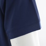 Men's Polo Shirt Manufacturer - 100% Polyester Knitted Short Sleeve Fine Pique Fabric Breathable Fitness Logo Print Unisex