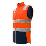 Hi-Vis Reflective Vest Manufacturer - Workwear Day/Night Reversible Taped Safety Vest