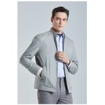 Men's Jacket Manufacturer - Spring Autumn New Business Short Style Standing Collar Male MJ-01