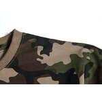 Men's Camo T-Shirt Manufacturer - Outdoor Lightweight Round Neck Tactical Short-sleeved Camouflage Uniform