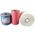 Cleanroom Paper Wipes Roll Manufacturer - Multi-purpose Industrial Cleaning Heavy Duty 100gsm Lint Free Blue Jumbo