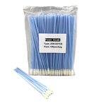 Cleanroom Foam Swabs Manufacturer - GI Electronic PCB Cleaning 6.5 Long PP Handle Lint Free Small Pointed Tip
