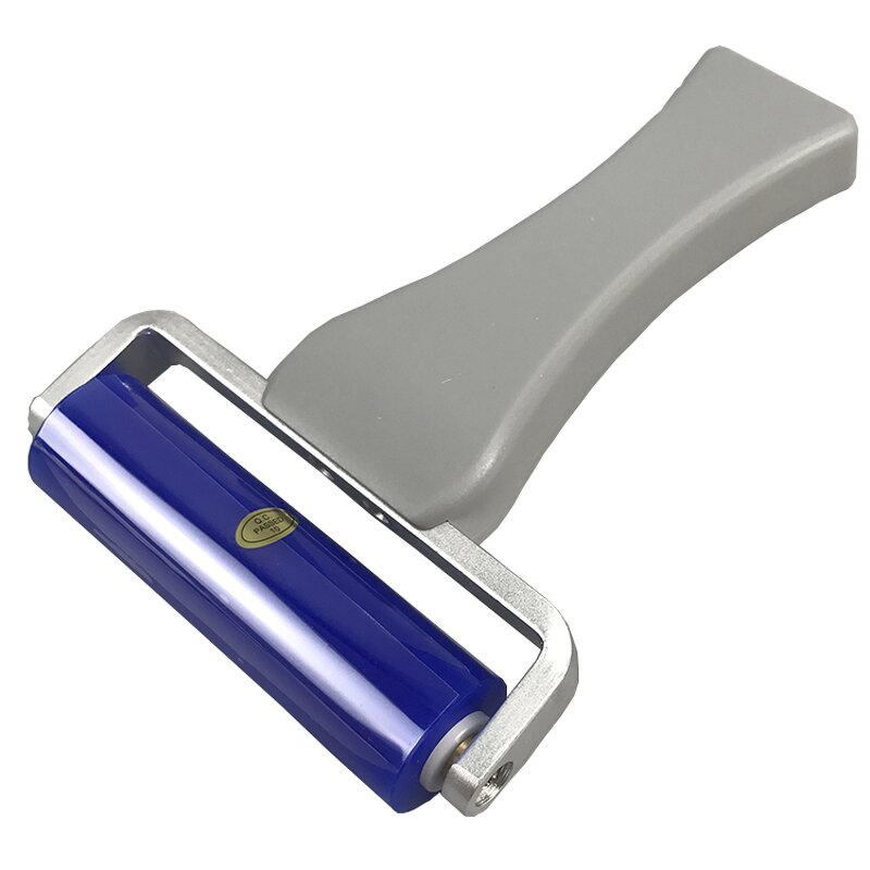 Silicon Sticky Roller Manufacturer - Dust Remover Industry 4inch ABS Handle Adhesive Cleanroom for PCB Cleaning